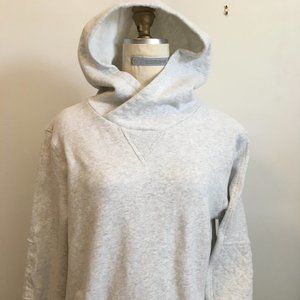 MARINE LAYER Wmn Hoodie - Lt. Grey Heather - Small